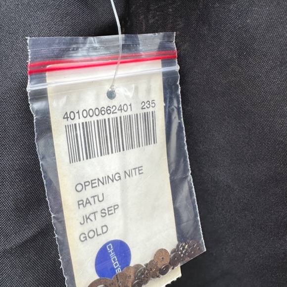 Chico’s leopard print silk jacket - Picture 4 of 6